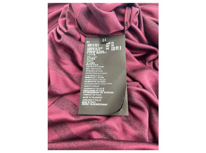 Prada Kleid T.IT 44 Seide Bordeaux - Ansicht 6