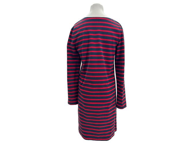 Céline Vestido Celine T.International M Algodón Roja - vista 2