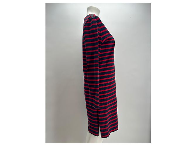 Céline Vestido Celine T.International M Algodón Roja - vista 3