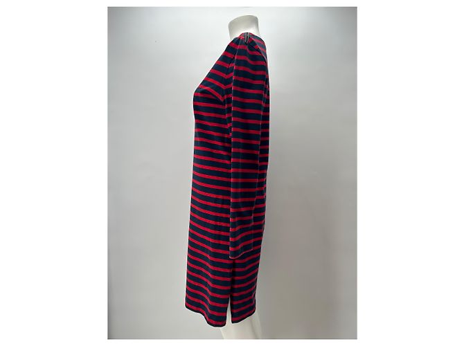Céline Vestido Celine T.International M Algodón Roja - vista 4