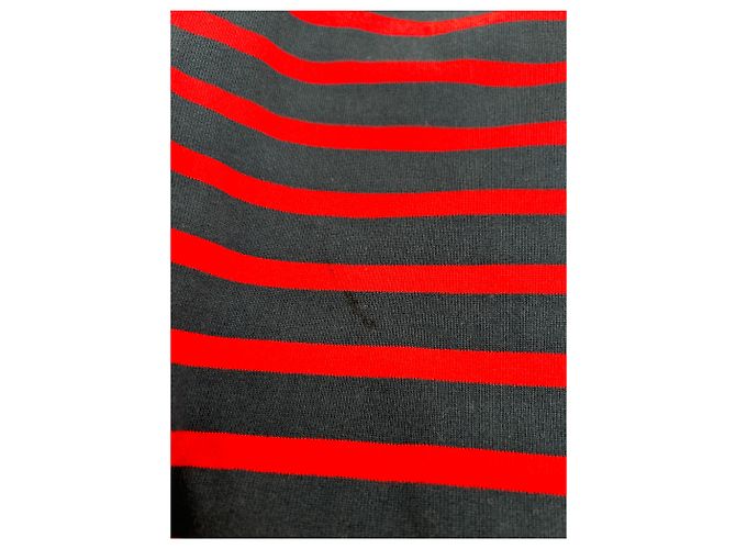 Céline Vestido Celine T.International M Algodón Roja - vista 7