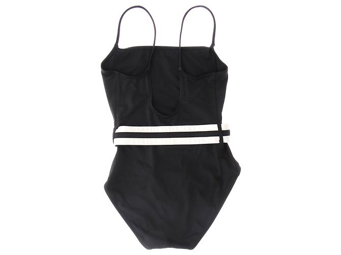 Traje de baño Solid & Striped T.International S Poliéster Negro - vista 2