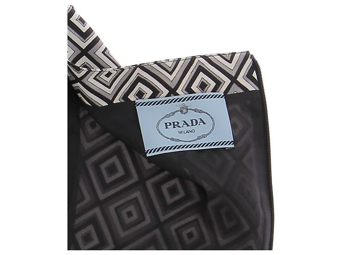 Robe Prada T.IT 44 Laine Noir - vue 5