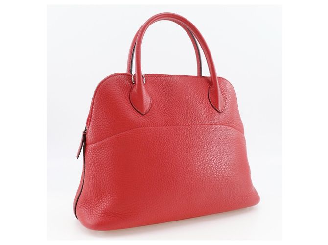 Hermès Borsa Hermes Bolide 31 Rosso - vista 3