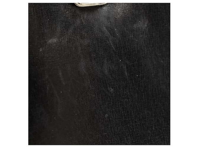 Borsa a mano in pelle di vitello nera Bally Nero - vista 10