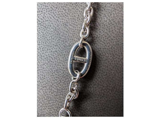 Hermès Collana Farandole di 160 cm in argento sterling 925 con scatola e ricevuta Silver hardware - vista 10