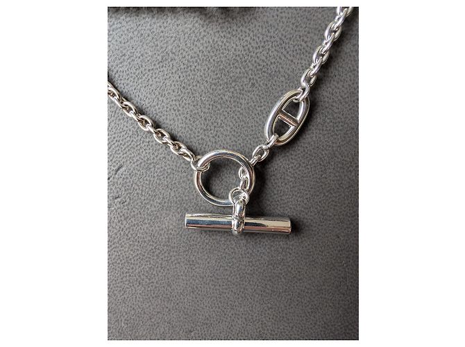 Hermès Collana Farandole di 160 cm in argento sterling 925 con scatola e ricevuta Silver hardware - vista 12