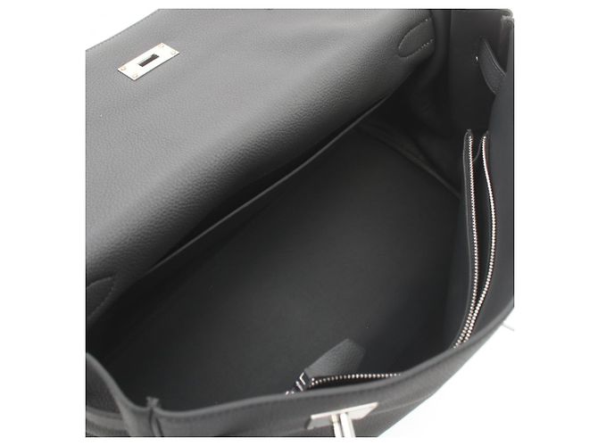 Hermès Borsa Hermes HERMES Maxi Kelly 42 Plon Marrone - vista 4