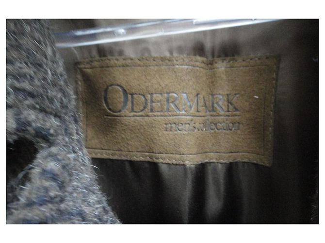 Autre Marque Odermark Wool Tweed Coat Grey - view 3