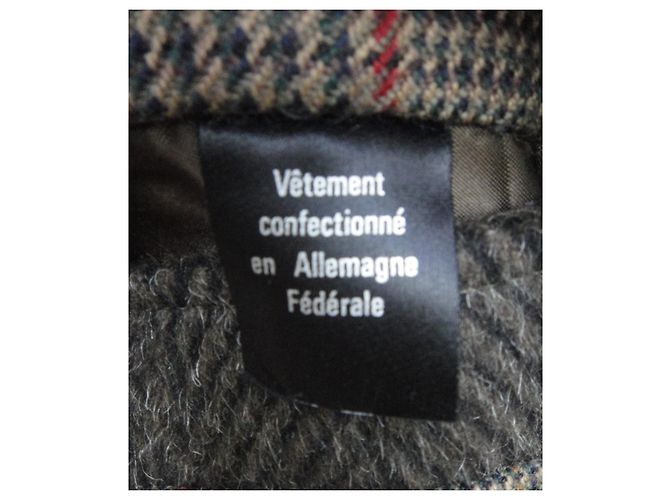 Autre Marque Odermark Wool Tweed Coat Grey - view 5