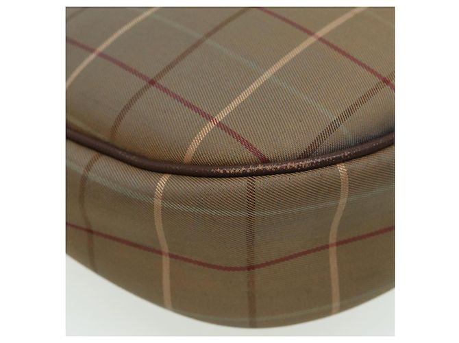 Autre Marque Borsa a Spalla Burberrys Nova Check in Tela Beige Marrone Auth bs15807 - vista 16