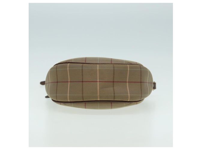 Autre Marque Borsa a Spalla Burberrys Nova Check in Tela Beige Marrone Auth bs15807 - vista 5