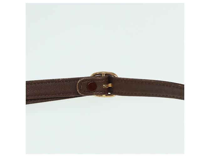 Autre Marque Borsa a Spalla Burberrys Nova Check in Tela Beige Marrone Auth bs15807 - vista 8