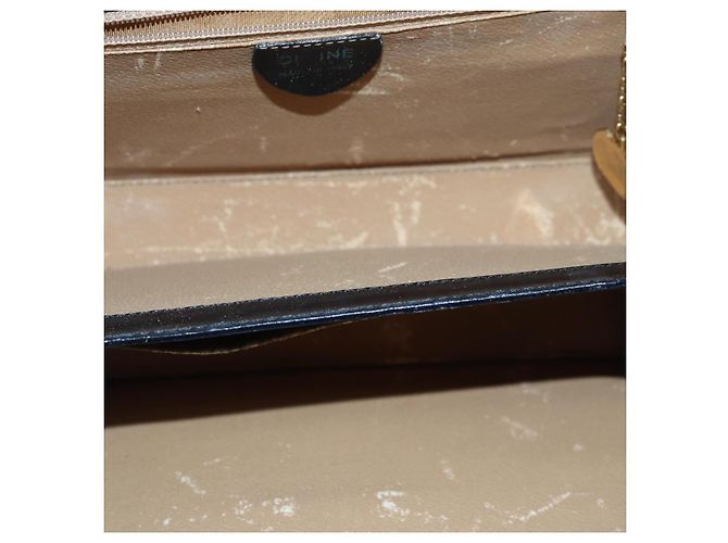 Céline Borsa a mano in pelle nera CELINE Auth 81636 Nero - vista 10
