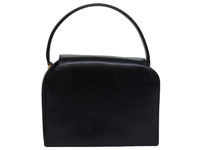 Céline Borsa a mano in pelle nera CELINE Auth 81636 Nero - vista 2