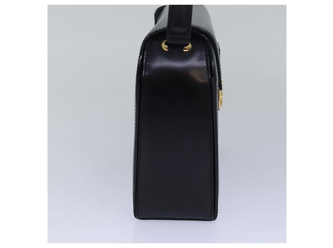 Céline Borsa a mano in pelle nera CELINE Auth 81636 Nero - vista 3