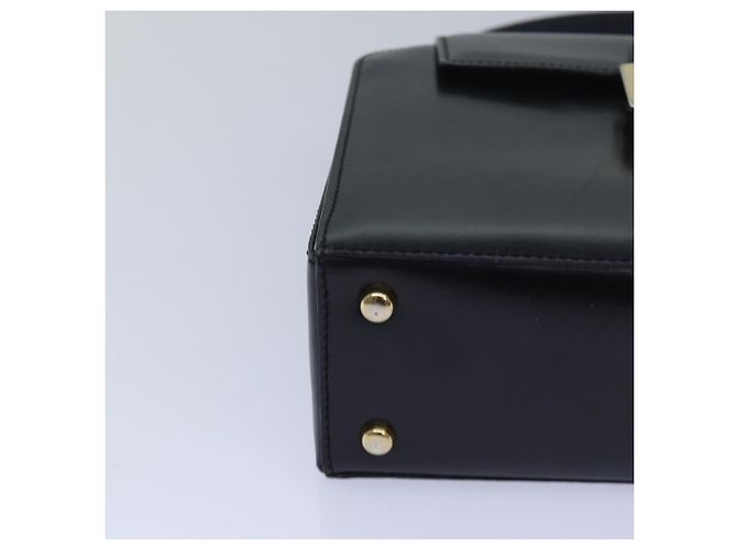Céline Borsa a mano in pelle nera CELINE Auth 81636 Nero - vista 8