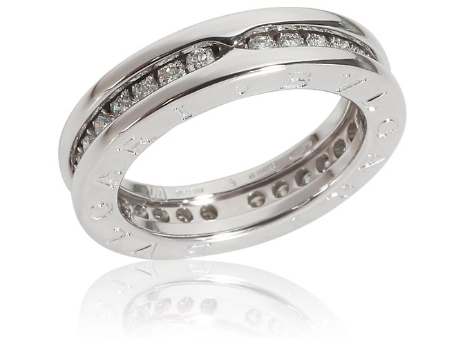 Bulgari BVLGARI B.zero1 Ring aus 18k Weißgold 0,45 CTW - Ansicht 2