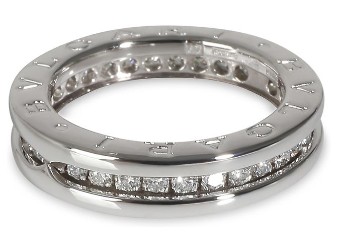 Bulgari BVLGARI B.zero1 Ring aus 18k Weißgold 0,45 CTW - Ansicht 3