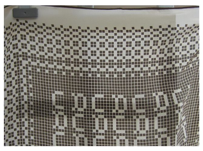 Sciarpa Gavroche Christian Dior in Seta Beige Cioccolato - vista 4