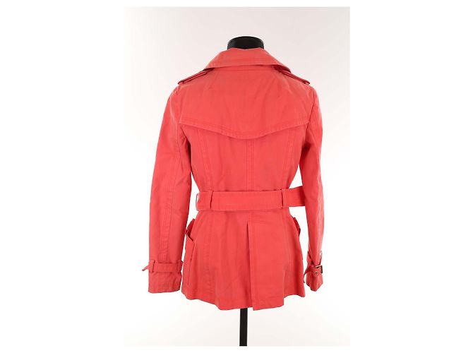 Burberry Trench in cotone Rosso - vista 6