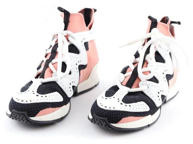 Hermès Sneakers in pelle Bianco - vista 3
