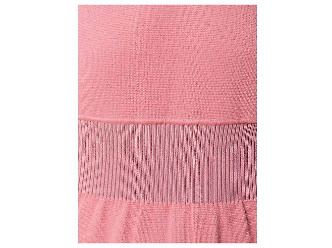 Alaïa Antike Rosa Midi Kleid - 2000er Pink - Ansicht 5
