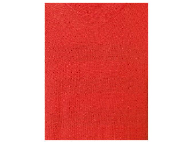 Oranger Wollpullover Issey Miyake - Ansicht 5