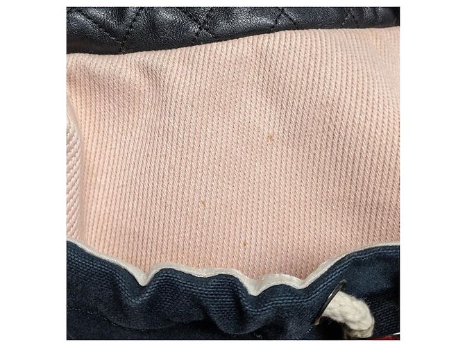 Chanel Bicolor Stofftasche - 2000er Pink Blau Sand - Ansicht 4