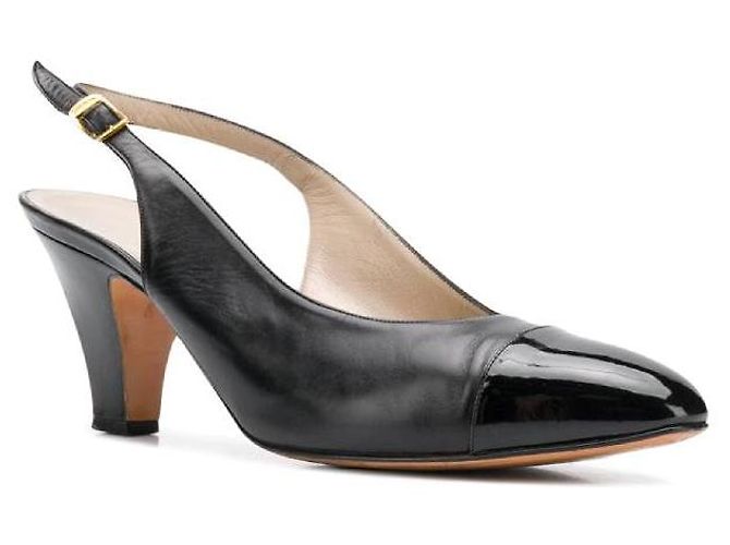 Salvatore Ferragamo Nero Slingback - vista 2