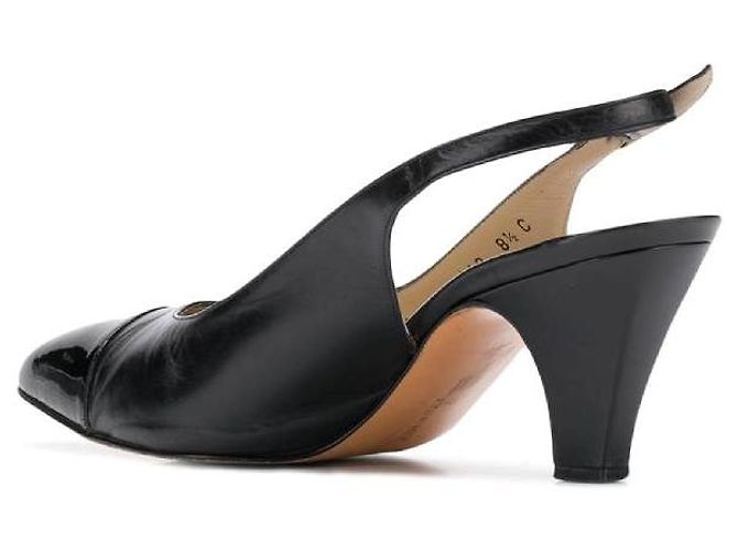 Salvatore Ferragamo Nero Slingback - vista 3