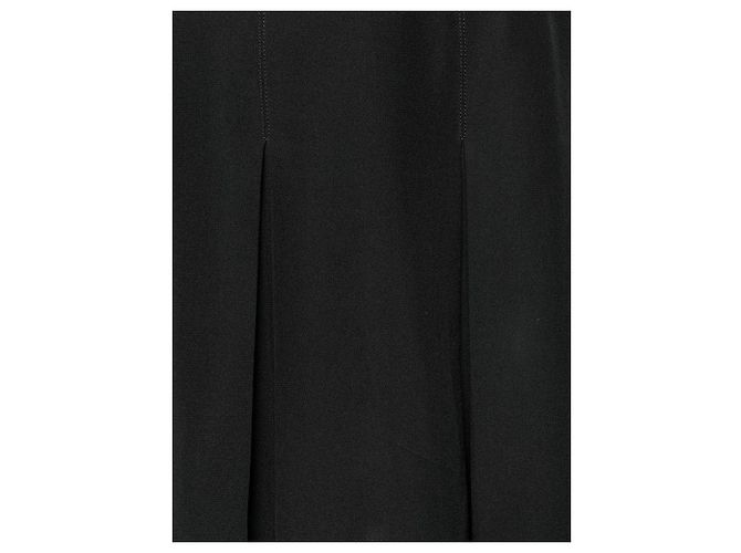 Minigonna in seta nera Chanel Nero - vista 5