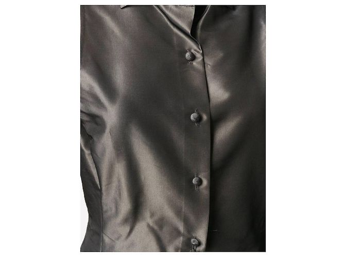 Camisa sin mangas gris Gianfranco Ferré Blanco - vista 5