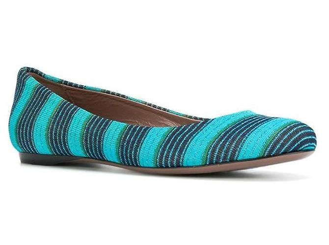 Ballerine Missoni blu e multicolori Multicolore - vista 2