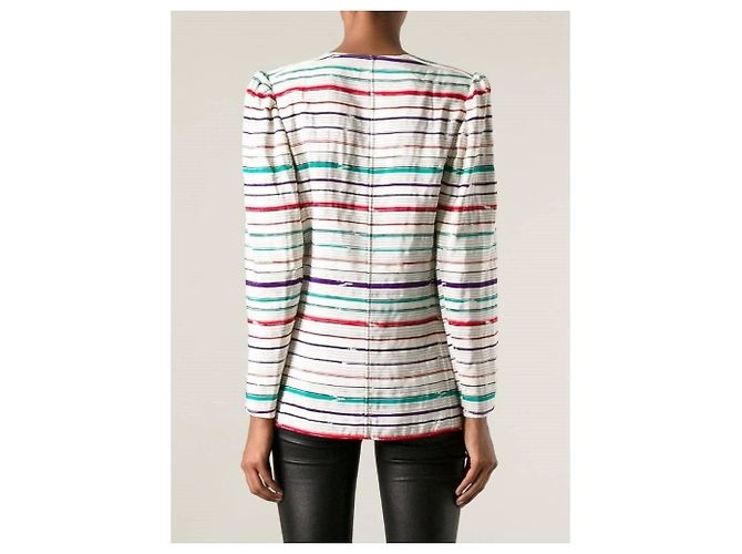Blazer a rayas Emanuel Ungaro Multicolor - vista 4