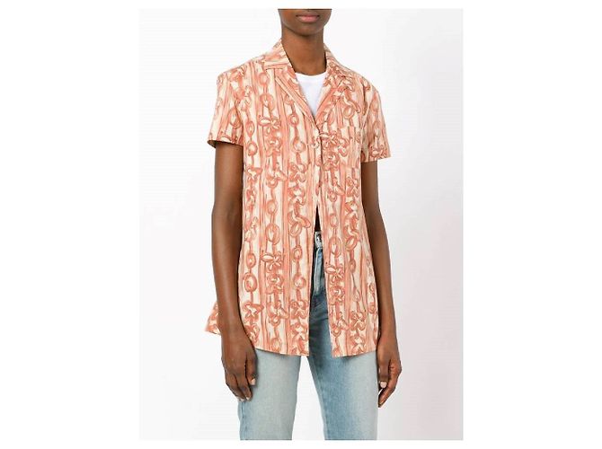 Camicia stampata floreale Romeo Gigli - anni 2000 Rosa - vista 3