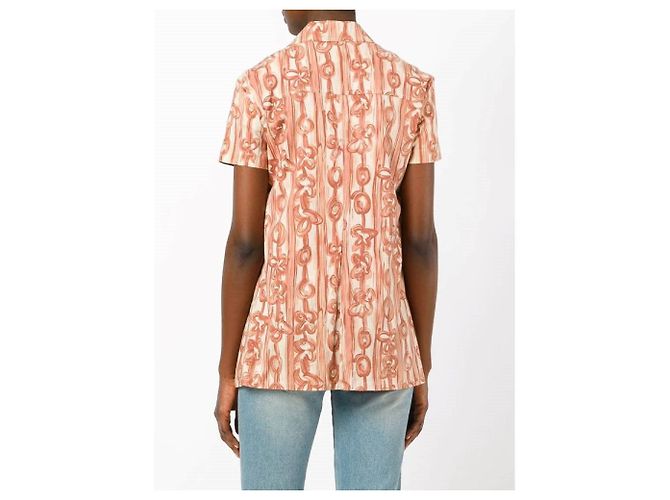 Camicia stampata floreale Romeo Gigli - anni 2000 Rosa - vista 4