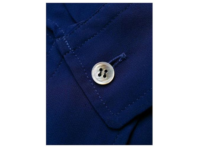 Comme Des Garcons Camicia in seta blu Comme des Garçons - vista 5