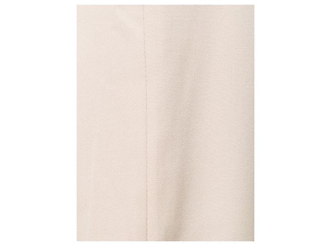 Jean Louis Scherrer Falda de lana beige Jean-Louis Scherrer - vista 5
