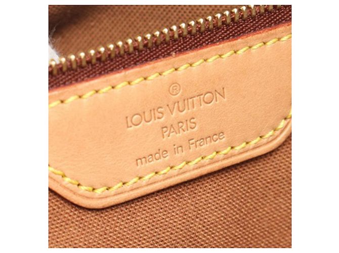 Borsa tote Cabas Mezzo in monogramma marrone Louis Vuitton - vista 4