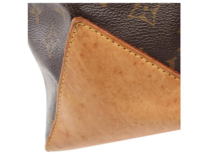 Borsa tote Cabas Mezzo in monogramma marrone Louis Vuitton - vista 5
