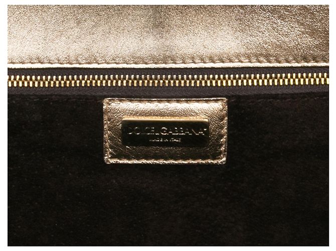 Dolce & Gabbana Python Handtasche Beige & Braun - Ansicht 5