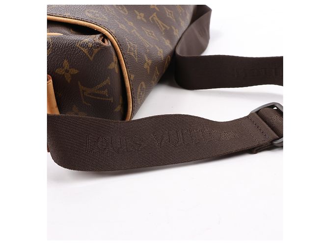 Borsa a tracolla Abbesses in tela Monogram Louis Vuitton M45257 Marrone - vista 14