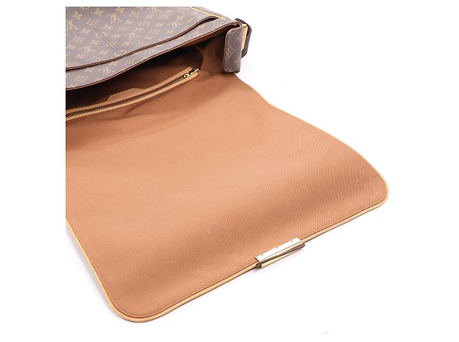 Borsa a tracolla Abbesses in tela Monogram Louis Vuitton M45257 Marrone - vista 18