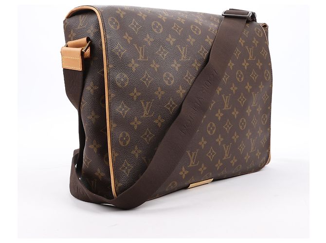 Borsa a tracolla Abbesses in tela Monogram Louis Vuitton M45257 Marrone - vista 2