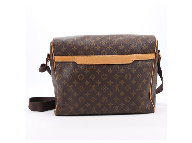 Borsa a tracolla Abbesses in tela Monogram Louis Vuitton M45257 Marrone - vista 4