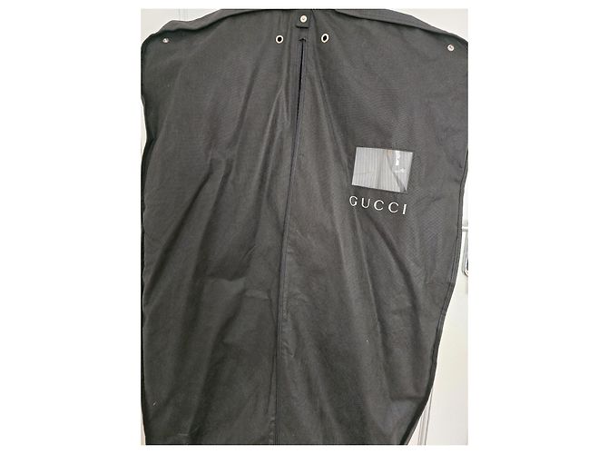 Completo Uomo Gucci Grigio Antracite Lana e Seta - vista 5