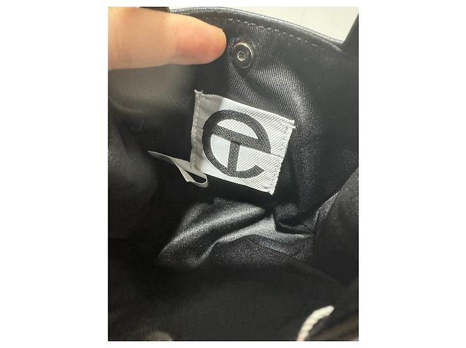 Autre Marque Borsa in pelle nera Nero - vista 7