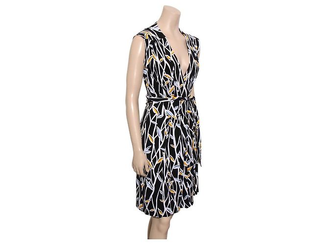 Diane Von Furstenberg DvF Cassidy Wickelkleid Mehrfarben - Ansicht 2