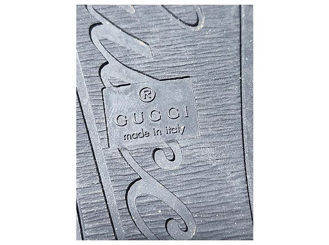 Bailarinas Gucci GG Canvas Web Bow Beige/Marrón Talla 36,5 Castaño - vista 5